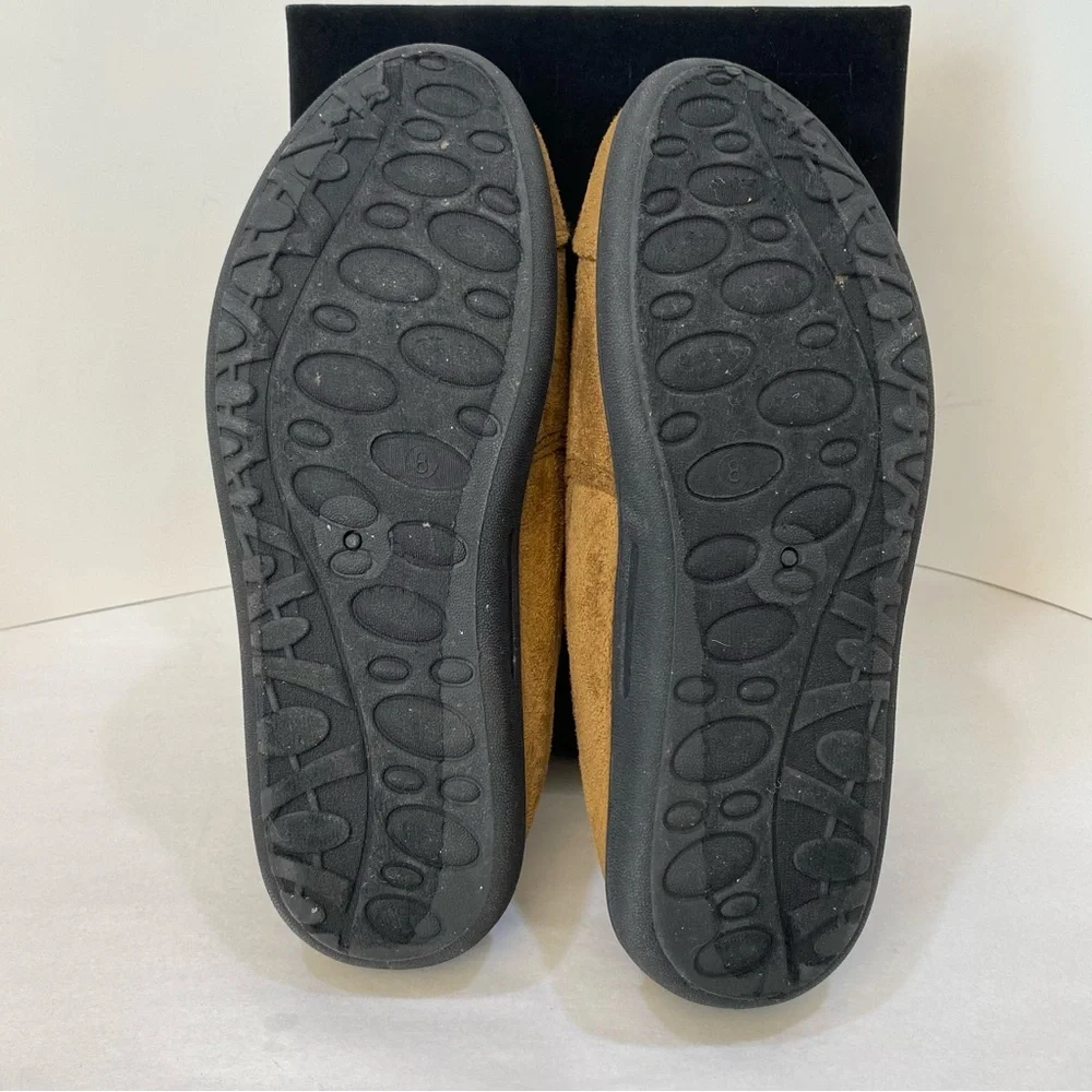 Northside Tan Faux Suede Fur Lined Clog Slippers Men’s Size 8